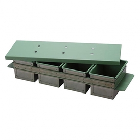 OZTI - Öztiryakiler Tost Tavası, Kapaklı, 4 bölmeli, 10x10x30 cm, Yapışmaz