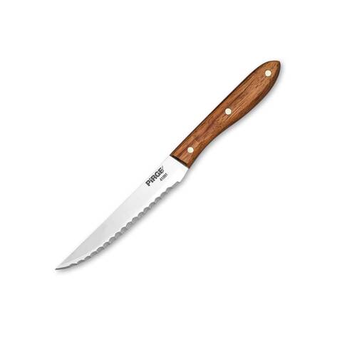 Pirge Biftek Bıçağı,Gül Sap, 12 cm, 41091