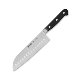 Pirge - Pirge Classic Santoku Bıçağı, Oluklu, 18 cm, 49009