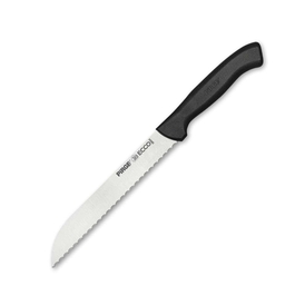 PİRGE - Pirge Ecco Ekmek Bıçağı Pro, 17,5 cm, 38024, Siyah Sap