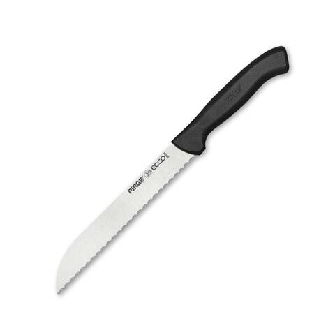 Pirge Ecco Ekmek Bıçağı Pro, 17,5 cm, 38024, Siyah Sap