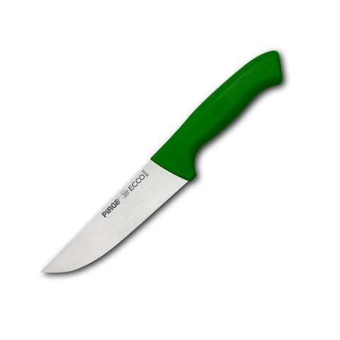 Pirge Ecco Kasap Bıçağı No:1, 14,5 cm, 38101, Yeşil Sap