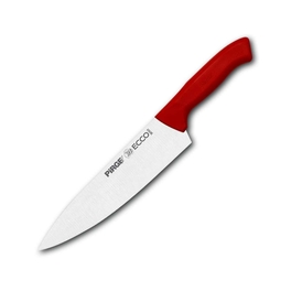 Pirge - Pirge Ecco Şef Bıçağı, 21 cm, 38161, Kırmızı Sap