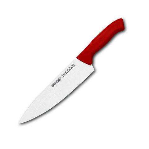 Pirge Ecco Şef Bıçağı, 21 cm, 38161, Kırmızı Sap
