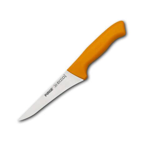 Pirge Ecco Sıyırma Bıçağı, 14,5 cm, 38118, Sarı Sap
