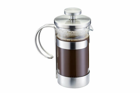 Porland Barista French Press, Metal, 350 cc