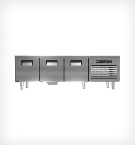 PortaBianco CA-3N60 Cihazaltı 3 Kapılı Buzdolabı -2/+8 , 250 Litre