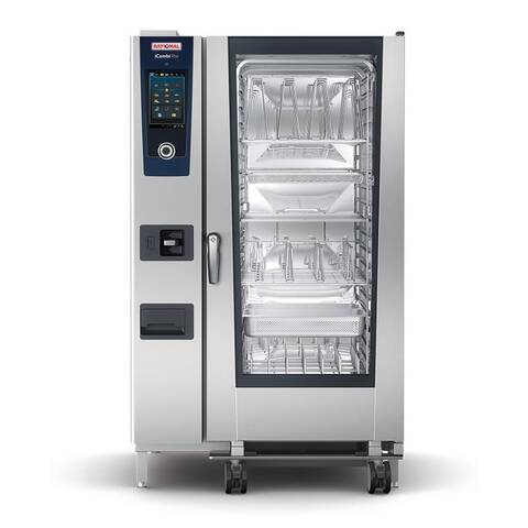 Rational Icombi Pro Kombi Fırın, Buharlı, 20x2/1 Tepsi, Elektrikli, 400V