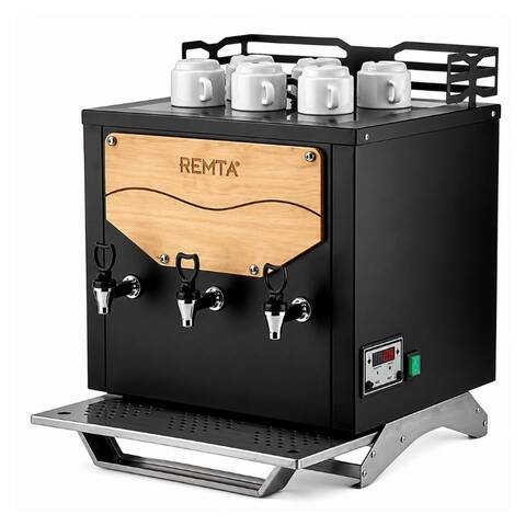 Remta DE31 Master 3 Musluklu Şamandıralı Çay Makinesi, Elektrikli 21,5 L
