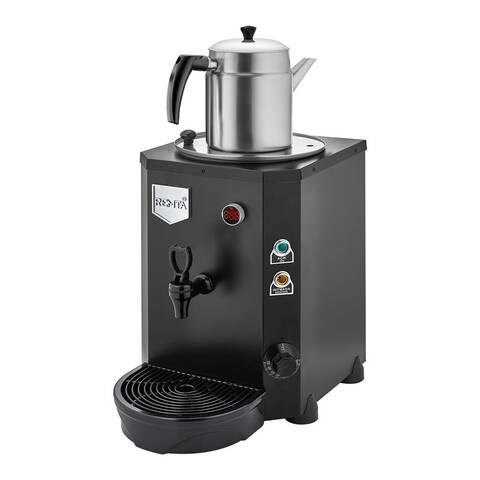 Remta DE14 Jumbo Çay Makinesi, 9 L, Elektrikli, Siyah