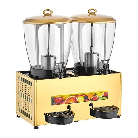 Remta ST29 Elegance Şerbet ve Ayran Soğutucu, 21+21 L, Gold