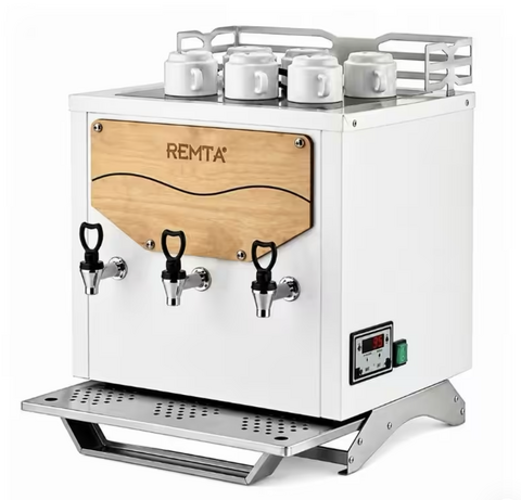 Remta DE31 Master 3 Musluklu Şamandıralı Çay Makinesi, Elektrikli 21,5 L
