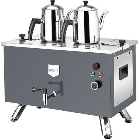 Remta EP02(L) 2 Demlikli Çift Cidarlı Çay Ocağı, 20 L, Elektrikli