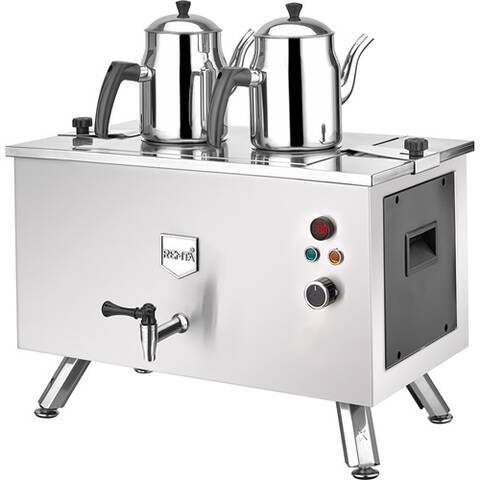 Remta EP02(L) 2 Demlikli Çift Cidarlı Çay Ocağı, 20 L, Elektrikli