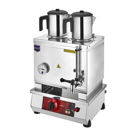 REMTA - Remta N11(P) 30 Model (CE) Çift Demlikli Pleytsiz Çay Ocağı, 23 L, Gazlı