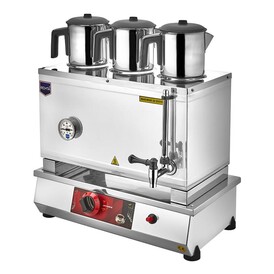 REMTA - Remta N13(P) 55 Model (CE) 3 Demlikli Pleytsiz Çay Ocağı, 34 L, Gazlı