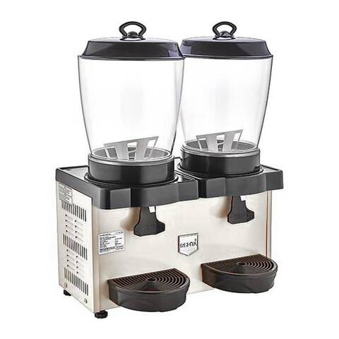 Remta ST35 Royal Mini Şerbet ve Ayran Soğutucu, 11+11 L, Gri