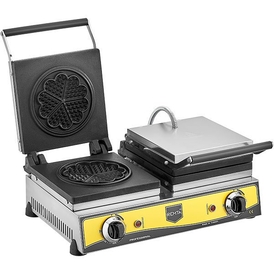 REMTA - Remta Çiçek Model Waffle Makinesi, 2 Kapaklı 21 cm