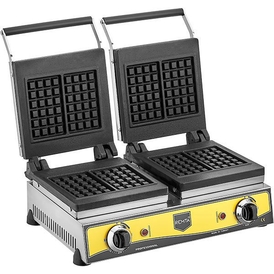 REMTA - Remta Kare Model Waffle Makinesi, 2 Kapaklı, Elektrikli