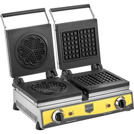 REMTA - Remta Çiçek ve Kare Model Waffle Makinesi, 16 cm, Elektrikli