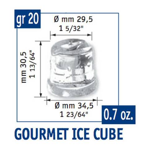 Scotsman AC 86 Gurme Buz Makinesi, Hazneli, Kapasite 40 kg/gün, 480 W