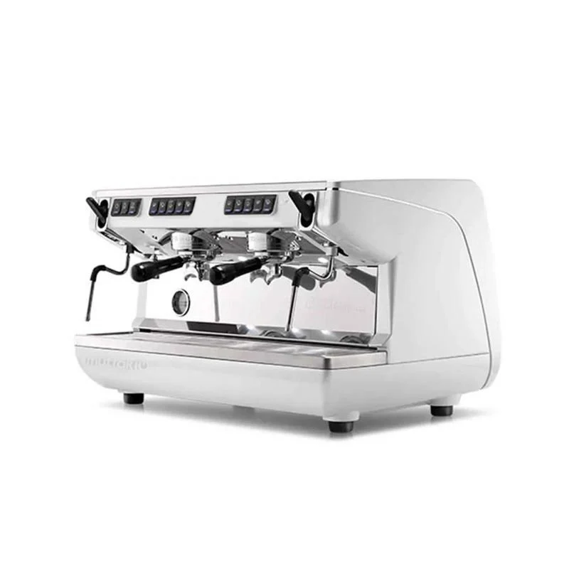 Tecnocoffee by Nuova Simonelli Appia II Tam Otomatik Espresso Makinesi, 2 Gruplu, Beyaz - Thumbnail