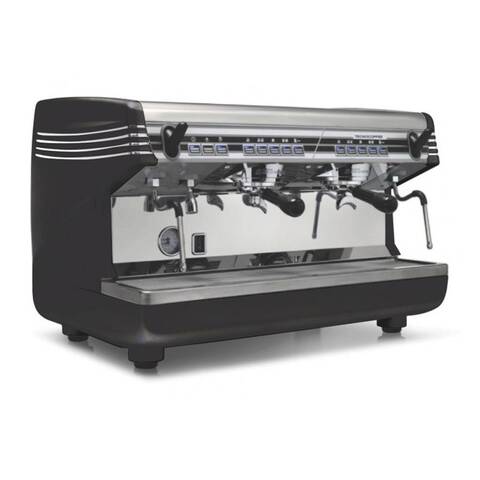 Tecnocoffee by Nuova Simonelli Appia II Tam Otomatik Espresso Makinesi, 2 Gruplu, Siyah