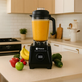 Vosco VHS-602C Dijital Pro Bar Blender, 3 L, Siyah - Thumbnail